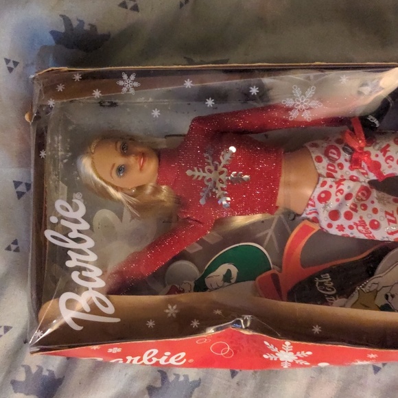 Coca Cola Noel Barbie Original Coca Cola Christmas Barbie - Picture 3 of 16
